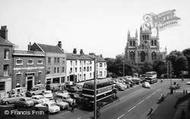 The Abbey And Market Place c.1960, Selby