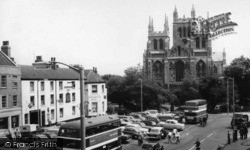 The Abbey And Market Place c.1960, Selby
