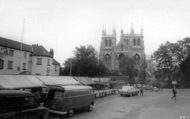 The Abbey And Market Place c.1965, Selby