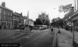 The Abbey And Market Place c.1965, Selby