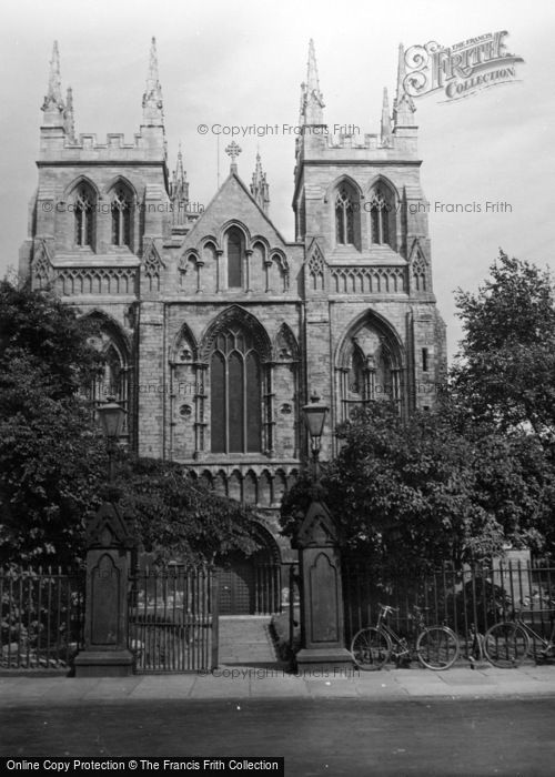 Photo of Selby, The Abbey c.1950