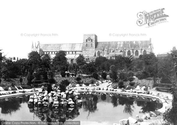 Photo of Selby, The Abbey From The Park 1903