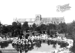 The Abbey From The Park 1903, Selby