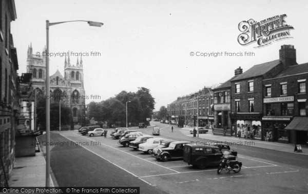 Photo of Selby, The Market Place c.1960