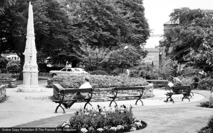 Photo of Selby, The Old Market Cross In The Park c.1965
