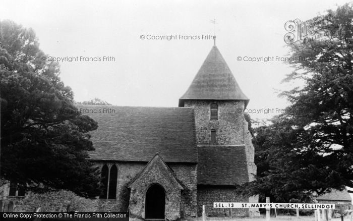 Photo of Sellindge, St Mary's Church c.1960