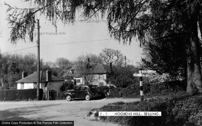 Photo of Selling, Hogben's Hill c.1960