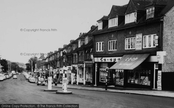 Photo of Selsdon, Shops On Addington Road c.1965