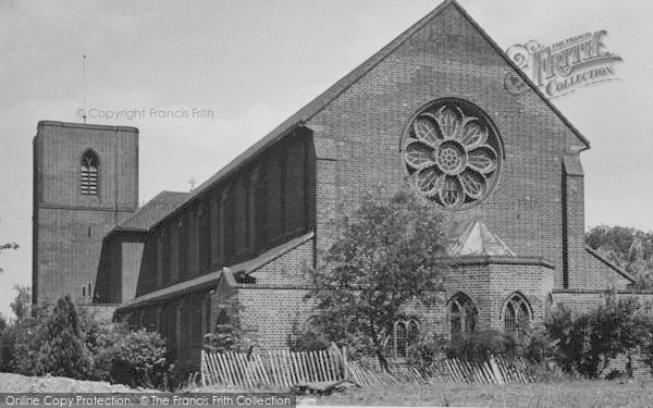 Photo of Selsdon, St John's Church c.1955