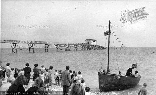 Photo of Selsey, Beach And Lifeboat Station c.1955