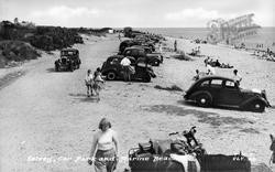 Car Park And Marine Beach c.1955, Selsey