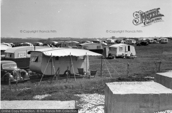 Selsey, Caravan Park, Mill Lane c1955 Photo of Selsey, Caravan Park, Mill Lane c.1955