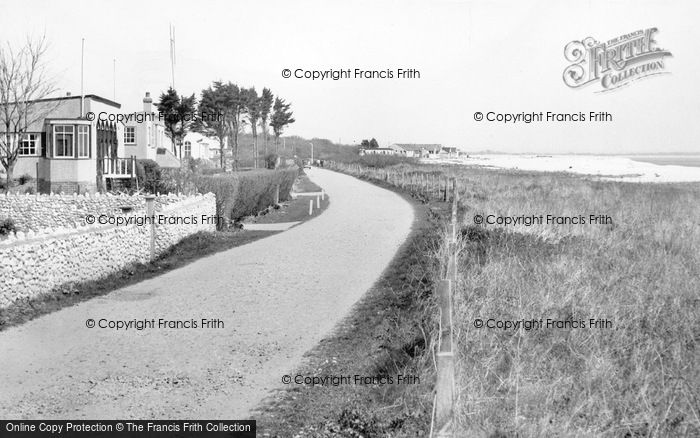 Photo of Selsey, East Beach Bungalows c.1955