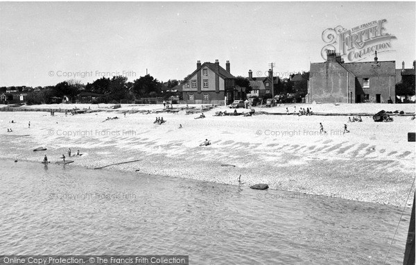 Photo of Selsey, East Beach c.1950