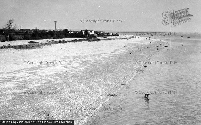 Photo of Selsey, East Beach c.1950