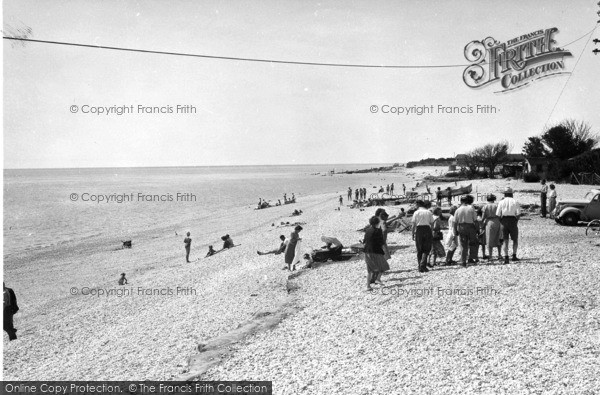 Selsey, East Beach c1955 Photo of Selsey, East Beach c.1955