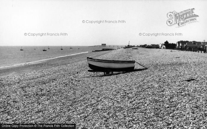 Photo of Selsey, East Beach c.1955