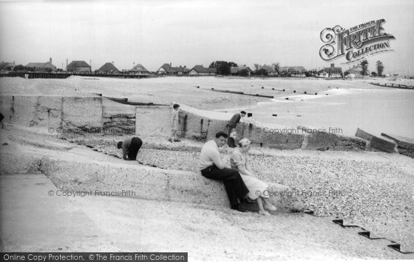 Photo of Selsey, East Beach c.1960
