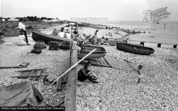 Photo of Selsey, East Beach c.1960