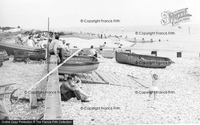 Photo of Selsey, East Beach c.1960