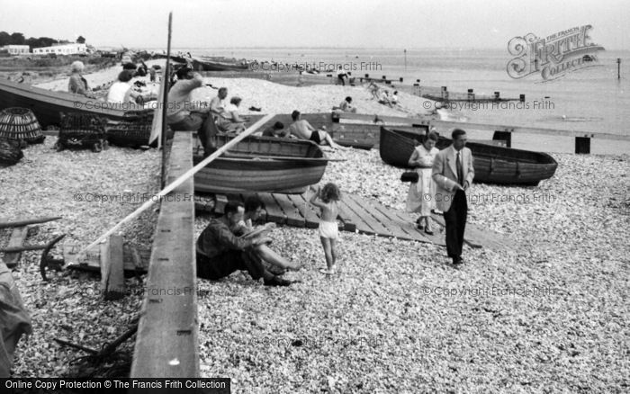 Photo of Selsey, East Beach c.1960