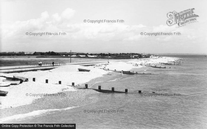 Photo of Selsey, East Beach c.1960