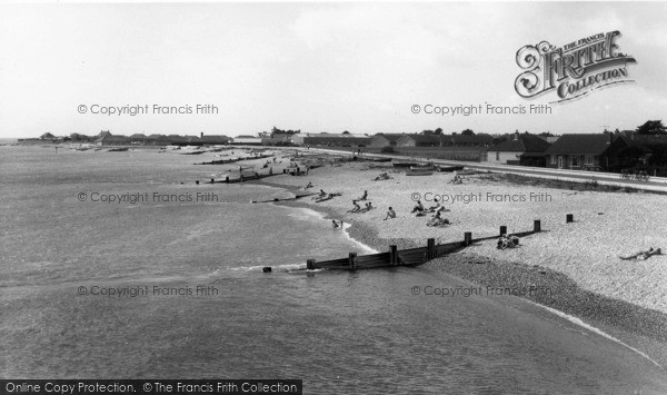 Photo of Selsey, East Beach c.1960