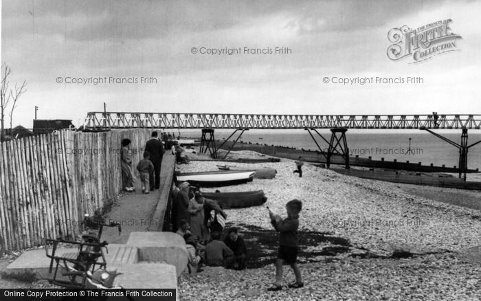 Photo of Selsey, Fishermans Beach c.1960