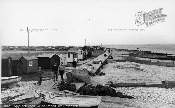 Photo of Selsey, Fishermans Beach c.1960