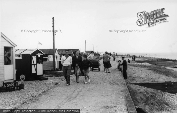 Photo of Selsey, Fishermans Beach c.1960