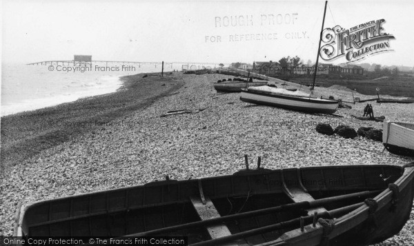 Photo of Selsey, Fishing Beach c.1955