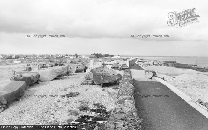 Photo of Selsey, Fishing Beach c.1960