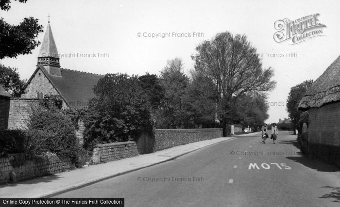 Photo of Selsey, High Street c.1955