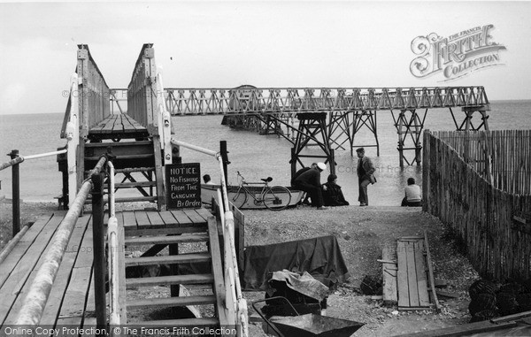 Photo of Selsey, Lifeboat Gangway c.1960