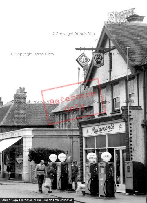 Photo of Selsey, Maidment's Garage c.1960