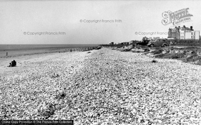 Photo of Selsey, Main Beach c.1955