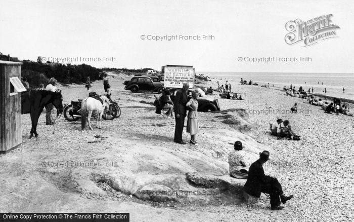 Photo of Selsey, Marine Beach c.1955