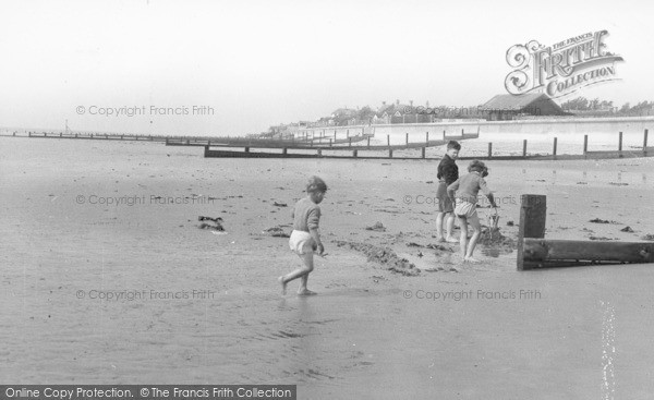 Photo of Selsey, Marine Beach c.1955