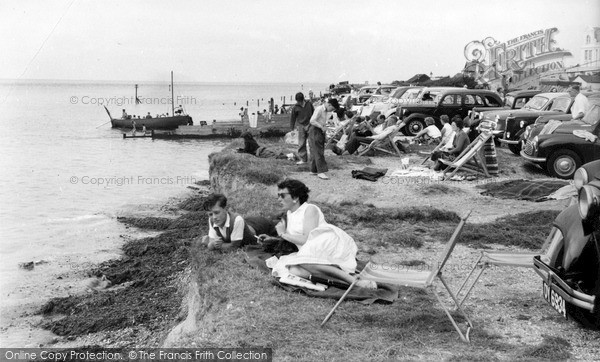 Photo of Selsey, Marine Beach Cliffs c.1960