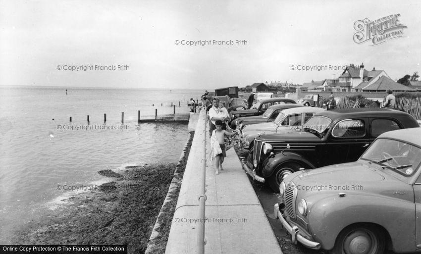 Selsey, Marine Car Park and Beach c1960