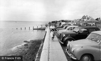 Selsey, Marine Car Park and Beach c1960