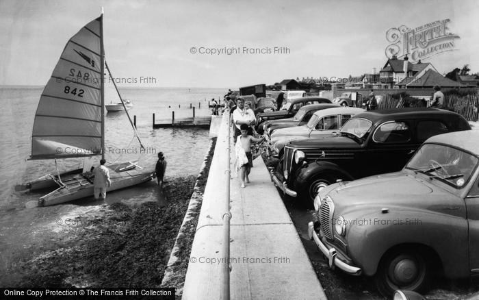 Photo of Selsey, Marine Car Park And Beach c.1960