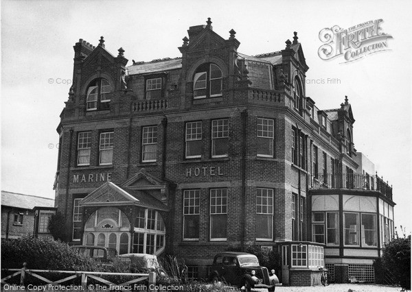 Photo of Selsey, Marine Hotel c.1950