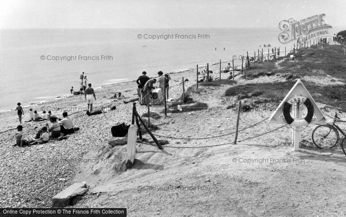 Photo of Selsey, Marine West Beach c.1955