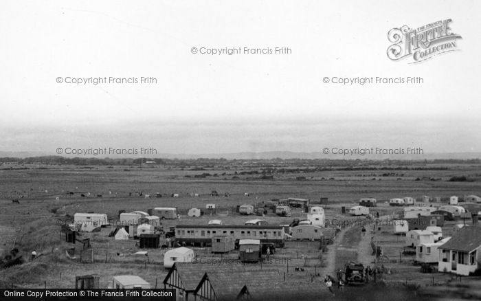Photo of Selsey, Mill Farm Camp From Windmill c.1950