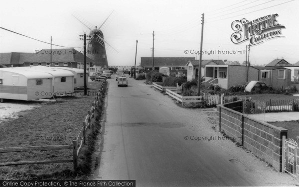 Photo of Selsey, Mill Lane And The Windmill c.1965