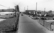 Selsey, Mill Lane and the Windmill c1965