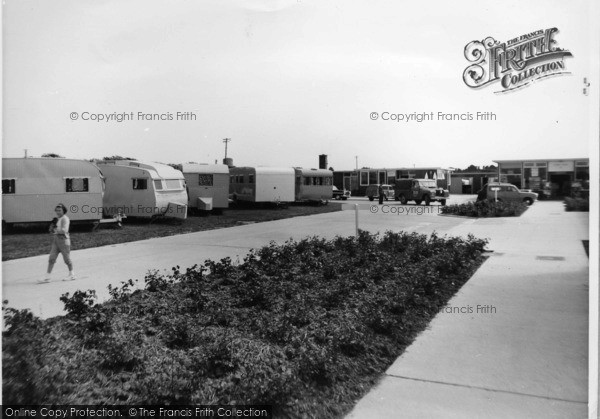 Photo of Selsey, Sales Area, White Horse Caravan Park c.1960