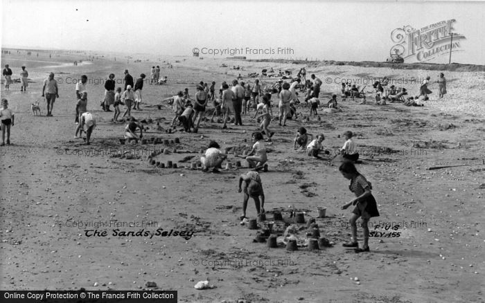 Photo of Selsey, Sandcastles On The Sands c.1955