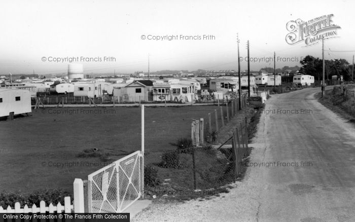 Photo of Selsey, Southal Caravan Site c.1965